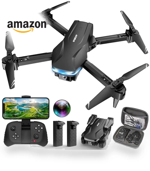 1080P HD FPV Foldable Drone with Camera for Beginners — Drones, Velcase