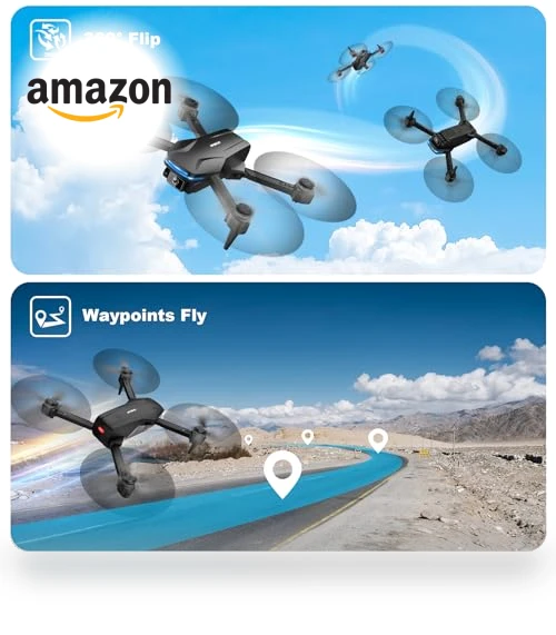 1080P HD FPV Foldable Drone with Camera for Beginners — Drones, Velcase