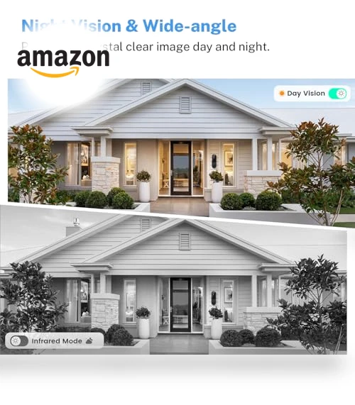 1080P Wireless Video Doorbell Camera with Chime Ringer, Night Vision, Cloud Storage — Smart Home Security, Botmelt