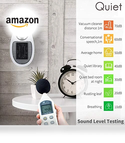 450W Electric Space Heater with Adjustable Thermostat and Timer — Portable Heating Solutions, Minetom
