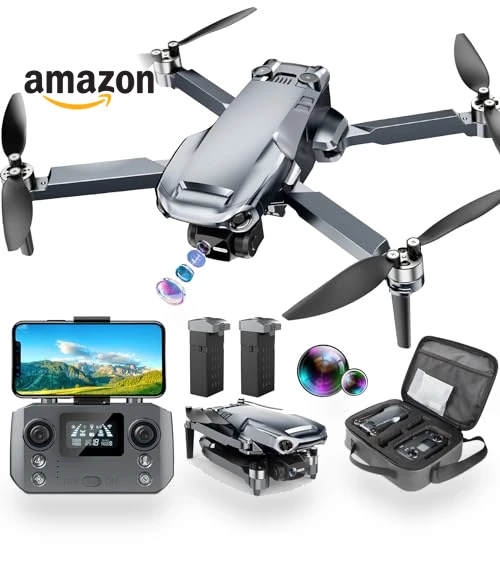 4K Camera Drone with GPS, 46Mins Flight Time — Drones, Glorale