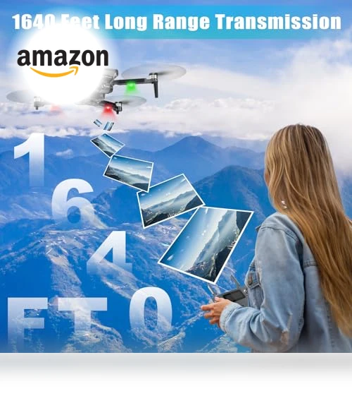 4K Camera Drone with GPS, 46Mins Flight Time — Drones, Glorale