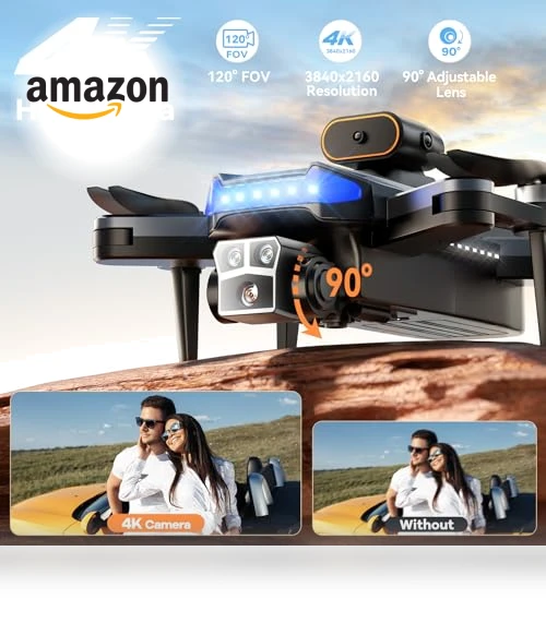 4K Camera GPS Drone with Brushless Motor — Drones, HYTOBP