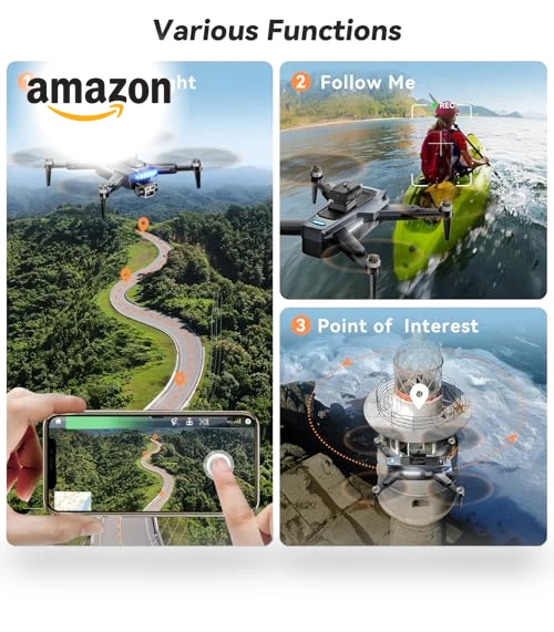 4K Camera GPS Drone with Brushless Motor — Drones, HYTOBP