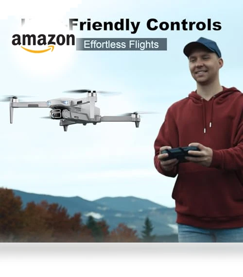 4K Drone with Camera for Beginners, 52-Min Flight Time, 10000 Feet Range — Drones, HHD