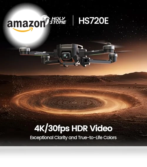 4K GPS Drone with Camera for Adults, 46 Min Flight Time — Drones, Holy Stone