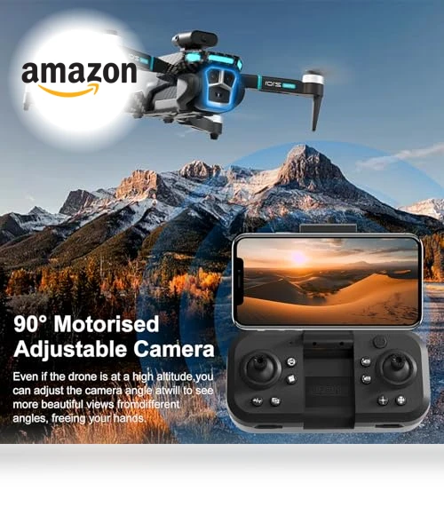 4K HD FPV Foldable Drone with Camera for Beginners — Drones