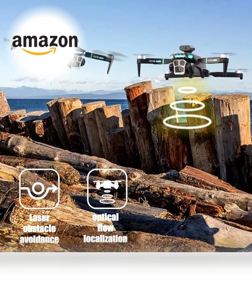 4K HD FPV Foldable Drone with Camera for Beginners — Drones