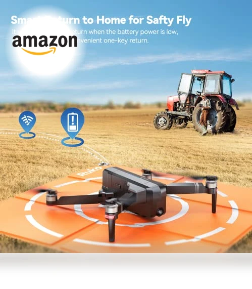 4K UHD Camera Drone with GPS Auto Return Home — Drones, Ruko