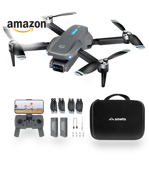 4K UHD FPV Foldable RC Drone with Camera — Drones, Ameta