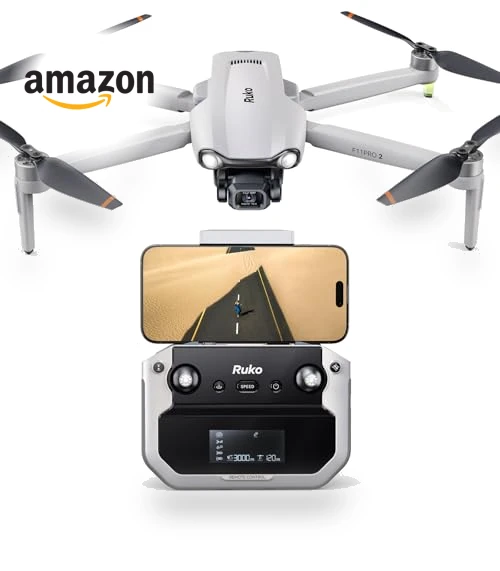 6K Camera Drone with 3-Axis Gimbal, 70-Min Flight Time — Drones, Ruko