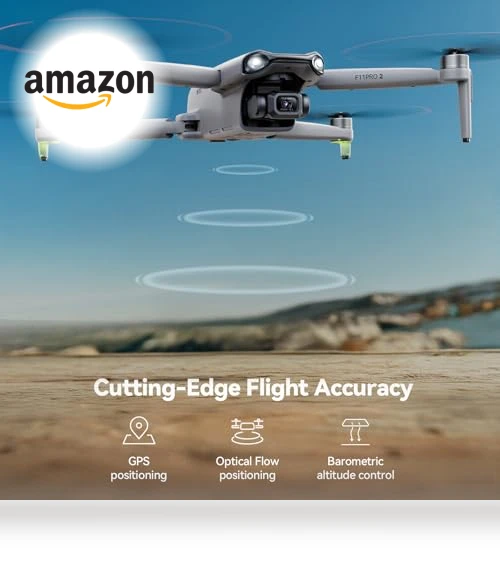 6K Camera Drone with 3-Axis Gimbal, 70-Min Flight Time — Drones, Ruko