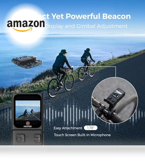 8K Action Flying Camera, Foldable Drone with Camera — Drones, HOVERAir