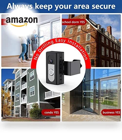 Anti-Theft Video Doorbell Mount for Ring/Blink Doorbells — Kits, KIMILAR