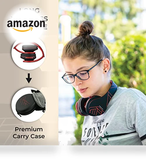 Bluetooth Over-Ear Headphones — In-Ear Headphones, PowerLocus