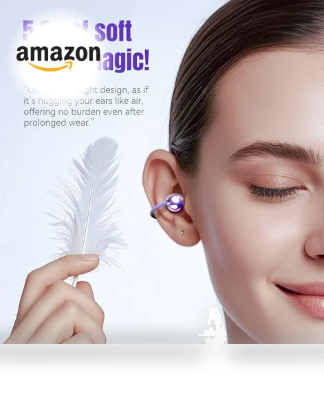 Clip on Earbuds Open Ear Wireless Bluetooth Headphones with Mic — Bluetooth Headsets, King Lucky