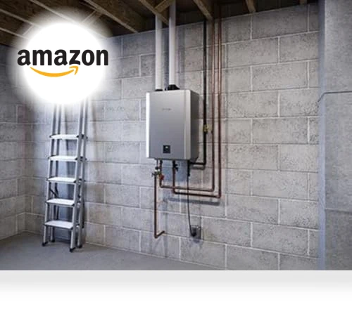Condensing Smart Sense Tankless Water Heater, Up to 11.1 GPM — Patio Heaters, Rinnai