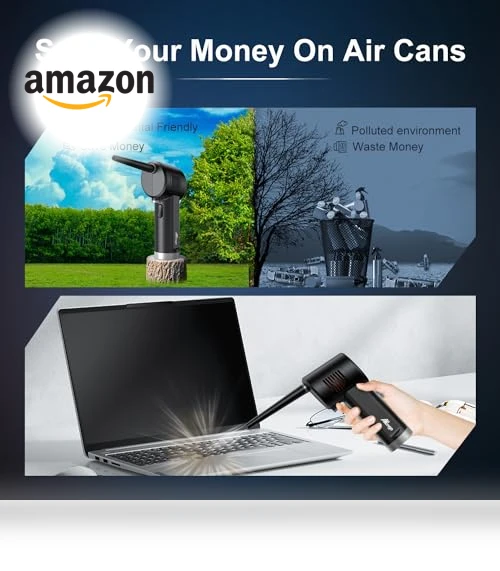 Cordless Air Duster — Compressed Air, ATEngeus