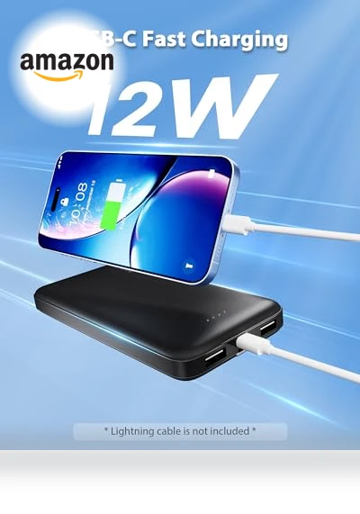 Dual USB Portable Charger — Chargers, Miady