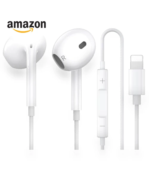 Earbuds with Lightning Connector — In-Ear Headphones, Ohuhu