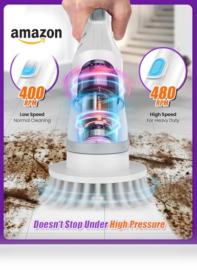 Electric Spin Scrubber — Brushes, NBONEBS