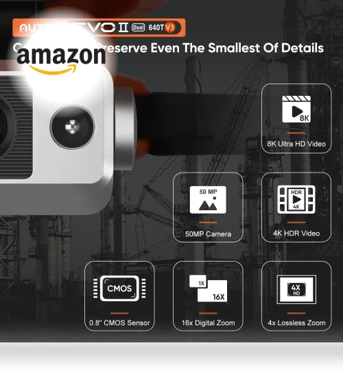 EVO II Dual 640T V3 Thermal Imaging Drone with 8K Camera — Drones & UAV Technology, Autel