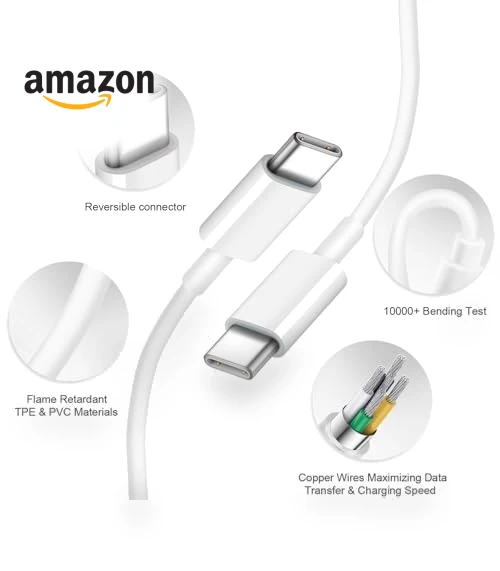 Fast Charging Wall Charger with Cable — Wall Chargers, Coreykin