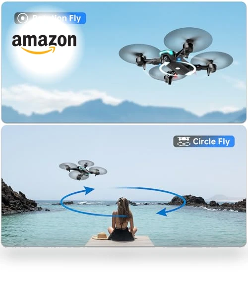 Foldable Drone with 1080P Camera for Beginners — Drones, REDRIE