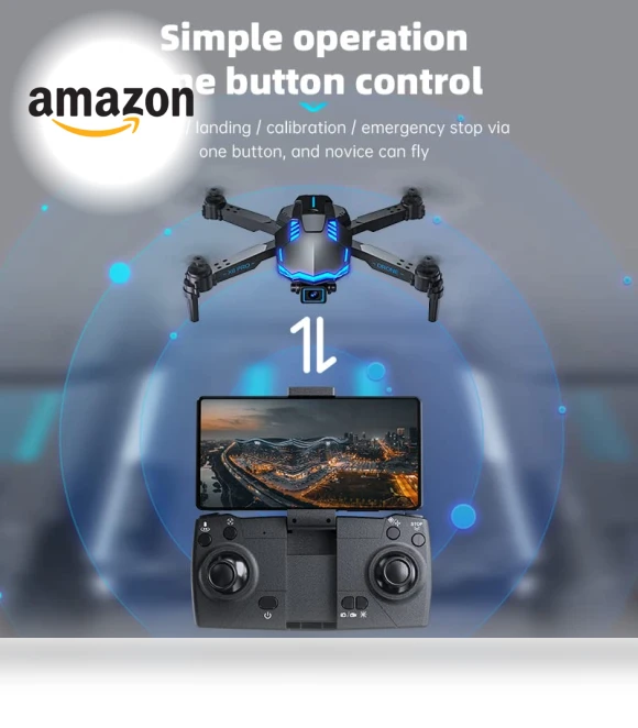 Foldable FPV Drone with 1080P Camera — Drones, HONIVON