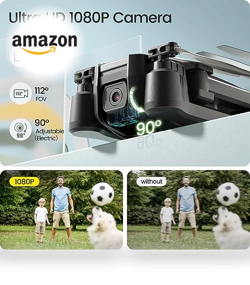 Foldable FPV Drone with 1080P WiFi Camera — Drones & UAV Technology, Holy Stone
