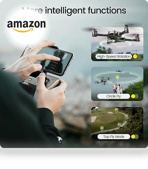 Foldable FPV Drone with 1080P WiFi Camera — Drones & UAV Technology, Holy Stone