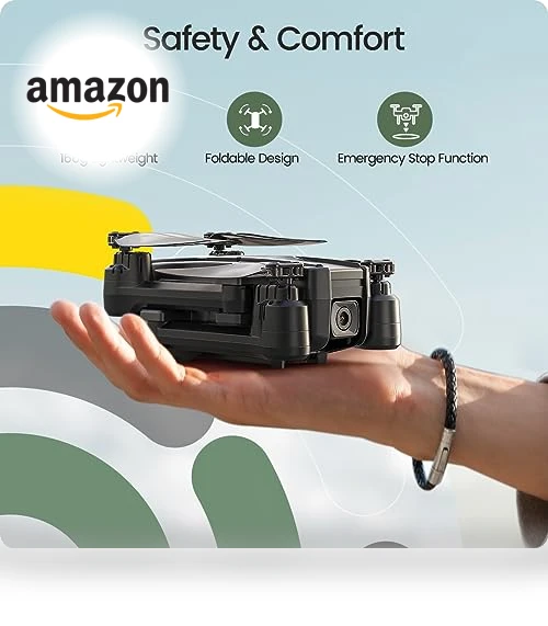 Foldable FPV Drone with 1080P WiFi Camera — Drones & UAV Technology, Holy Stone