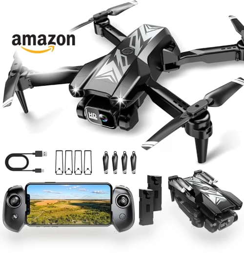 Foldable Mini Drone with 1080P Camera for Kids and Adults — Drones, REDRIE