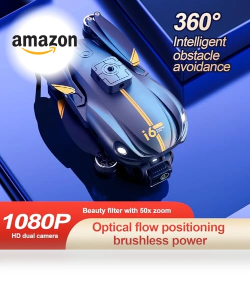 FPV Camera Drone with 1080P HD, Night Vision, Obstacle Avoidance — Drones, OKYUK