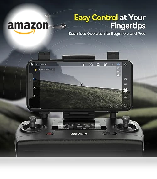 GPS Drone with Camera 4K UHD, 52 Minutes Flight Time, Foldable Quadcopter — Drones, Holy Stone