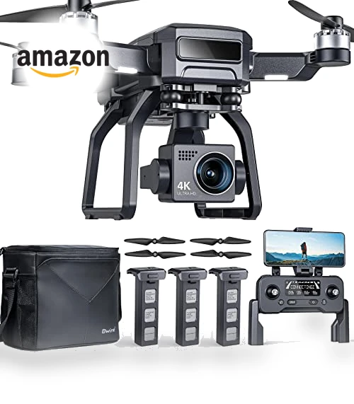 GPS Drones with Camera 4K, 3-Axis Gimbal, 75Mins Flight Time — Drones, Bwine