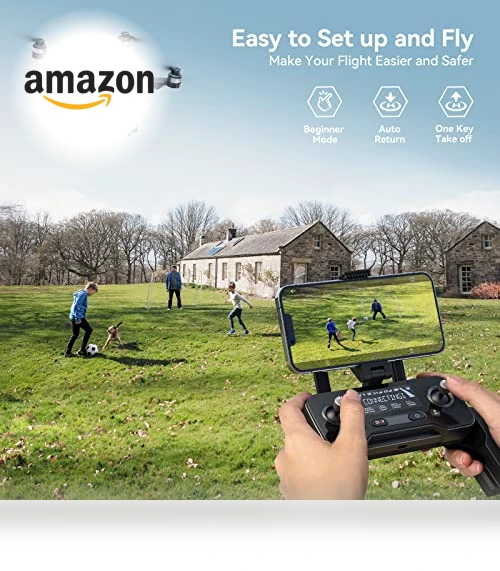 GPS Drones with Camera 4K, 3-Axis Gimbal, 75Mins Flight Time — Drones, Bwine