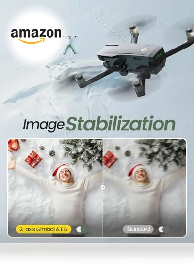 GPS Drones with Camera for Adults 4K, 2-Axis Gimbal, Smart Return Home — Drones, Holy Stone