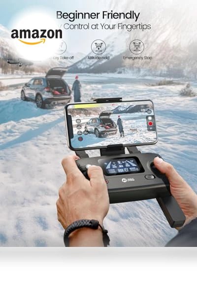 GPS Drones with Camera for Adults 4K, 2-Axis Gimbal, Smart Return Home — Drones, Holy Stone