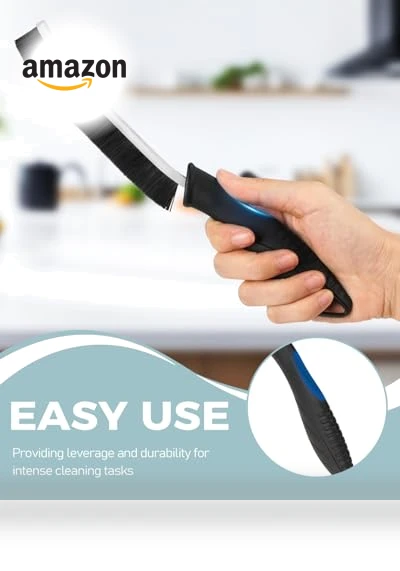Hard Bristle Crevice Cleaning Brush - Multifunctional Gap Scrub Brush for Home Essentials — Brushes, SXhyf