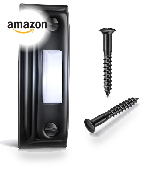 Heavy Duty Metal Doorbell Push Button with LED Light — Push Buttons, Dreyoo