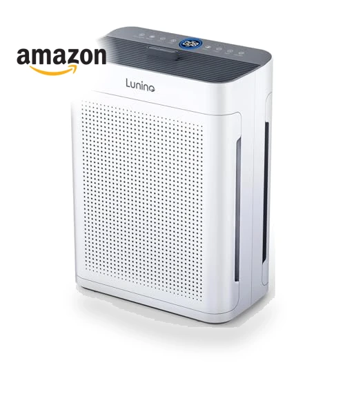 HEPA Double-Sided Air Purifier for Large Rooms up to 3000sq.ft — Activated Carbon Air Purifiers, LUNINO