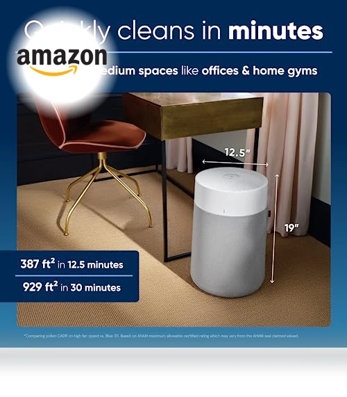 HEPASilent Smart Air Purifier for Medium Rooms - Blue Pure 311i Max — Electrostatic Air Purifiers, BLUEAIR