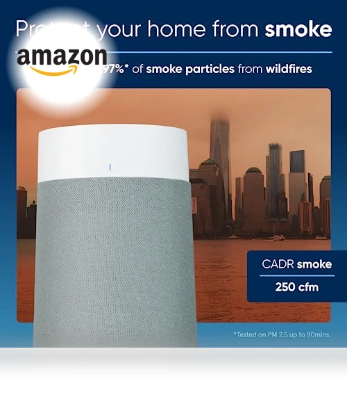 HEPASilent Smart Air Purifier for Medium Rooms - Blue Pure 311i Max — Electrostatic Air Purifiers, BLUEAIR