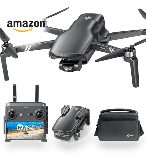 Lightweight GPS Drones with Camera 4K, 3 Axis Brushless Gimbal, Visual Tracking — Drones, Holy Stone
