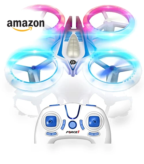 Mini Drone for Kids with LED Remote Control — Flying Toys, Force1