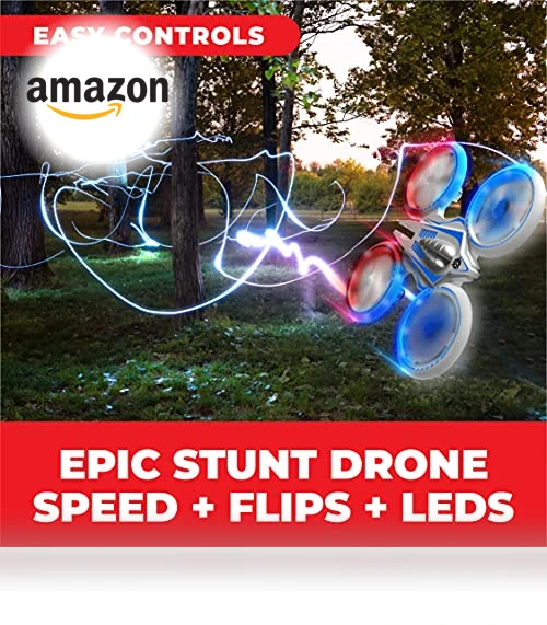 Mini Drone for Kids with LED Remote Control — Flying Toys, Force1