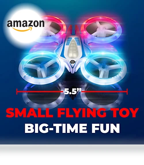 Mini Drone for Kids with LED Remote Control — Flying Toys, Force1