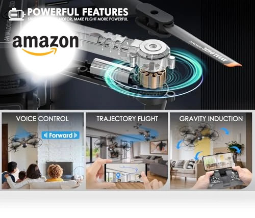 Mini Drone with Camera for Kids, Remote Control Helicopter Toy — Drones, AVIALOGIC