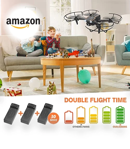 Mini Drone with Camera for Kids, Remote Control Helicopter Toy — Drones, AVIALOGIC